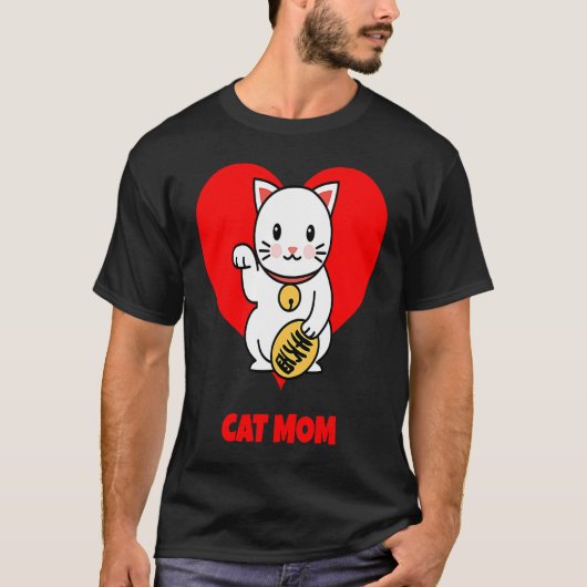 Kat Moeder Producten Pret T-shirt (Voorkant)
