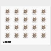 Kat Moeder Sticker (Vel)