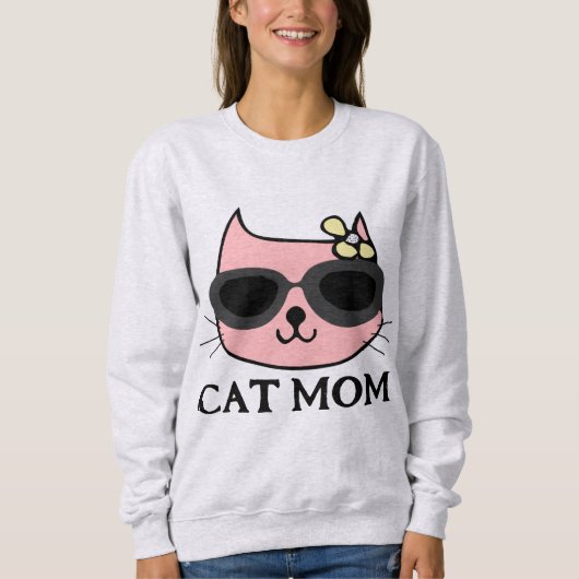 KAT MOEDER T-SHIRT SWEATSHIRTS T-SHIRTS (Voorkant)