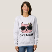 KAT MOEDER T-SHIRT SWEATSHIRTS T-SHIRTS (Voorkant volledig)