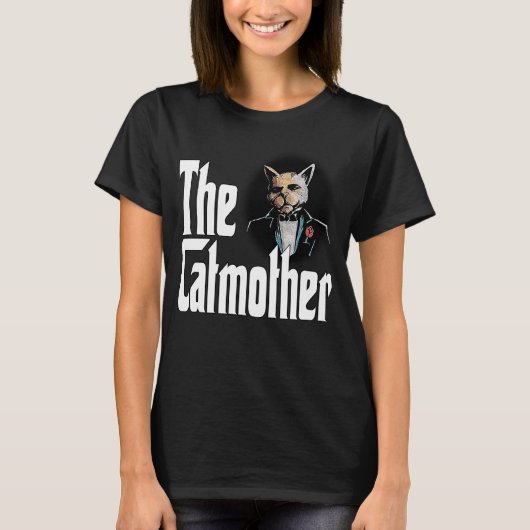Kat Moeder van de Catmoeder Crazy Cat Mama 1 T-shirt (Voorkant)