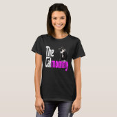Kat Moeder van de Catmoeder Crazy Cat Mama T-shirt (Voorkant volledig)
