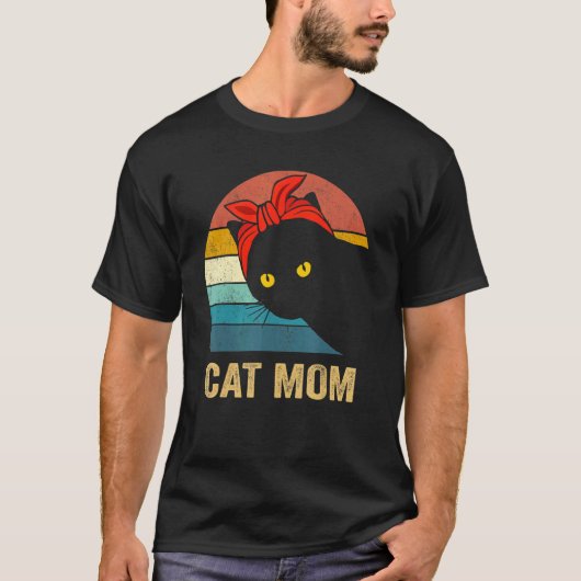 Kat Moeder Voor Kat Moederdag T-shirt (Voorkant)