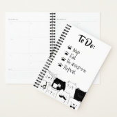 Kat moet lijst doen planner (Display)