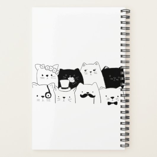 Kat moet lijst doen planner (Achterkant)