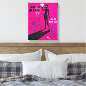 Kat moet worden afgespeeld canvas afdruk (Insitu (Slaapkamer))