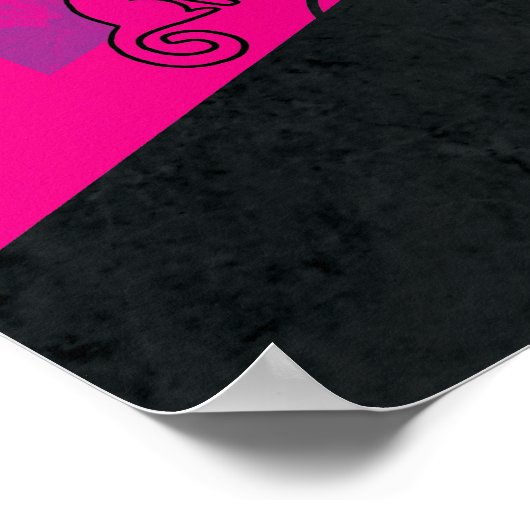 Kat moet worden afgespeeld poster (Hoek)