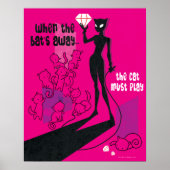 Kat moet worden afgespeeld poster (Voorkant)