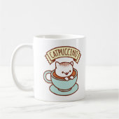 Kat-Mok - "CATPUCCINO" Koffiemok (Links)