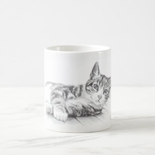 Kat-mok, mok katten, kattenliefhebbers mok (Center)