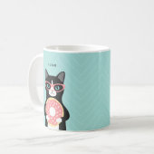 Kat-Mokken Koffiemok (Voorkant links)