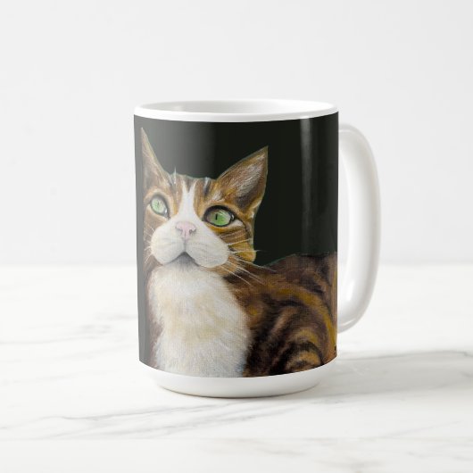 Kat mokkop fluff jou koffiemok (Voorkant rechts)