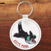 Kat Mon en zijn muis een Sleutelhanger (Voorkant)