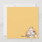 Kat Motivatie Feestdagenkaart (Achterkant)