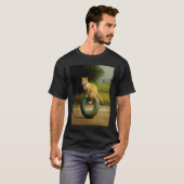 Kat Motorfiets Donut T-shirt (Voorkant volledig)