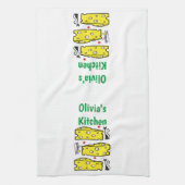 Kat Mouse Kitchen Hand Towel Theedoek (Verticaal)