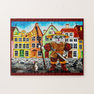 Kat, muis, Estse folklore puzzel Legpuzzel