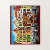 Kat, muis, Estse folklore puzzel Legpuzzel (Verticaal)