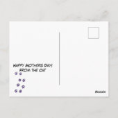 Kat Mum Adoption Briefkaart (Achterkant)