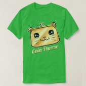 Kat-munt overdag t-shirt (Design voorkant)