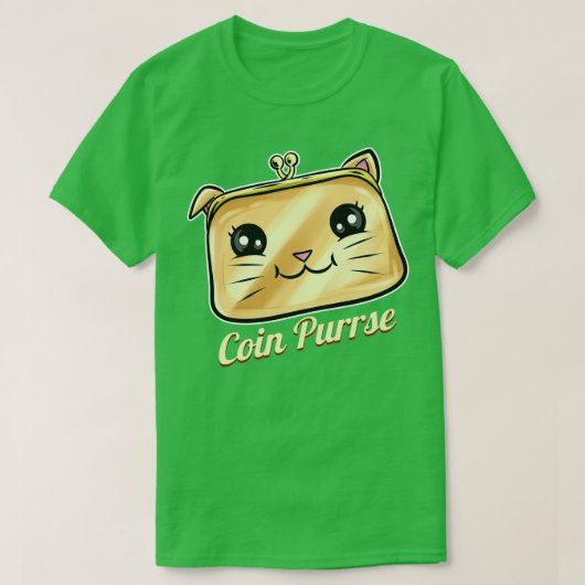 Kat-munt overdag t-shirt (Design voorkant)