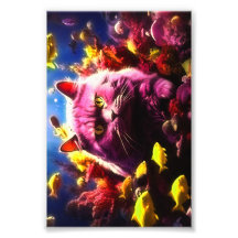 Kat muur kunst decoratie