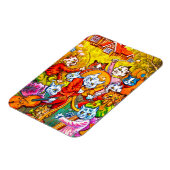 Kat Muziekband Magneet (Linkerzijde)