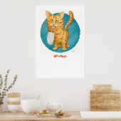 KAT 'n muis Poster (Keuken)