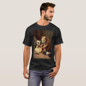 Kat Naait Mac En Kaas T-shirt (Voorkant volledig)