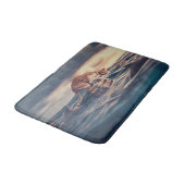 Kat Nap Droom of Nachtmerrie Badmat (Gekanteld)