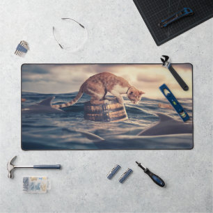 Kat Nap Droom of Nachtmerrie Bureaumat