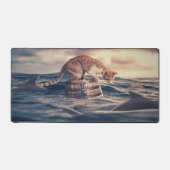 Kat Nap Droom of Nachtmerrie Bureaumat (Voorkant)