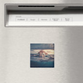 Kat Nap Droom of Nachtmerrie Magneet (Insitu (Vaatwasser))