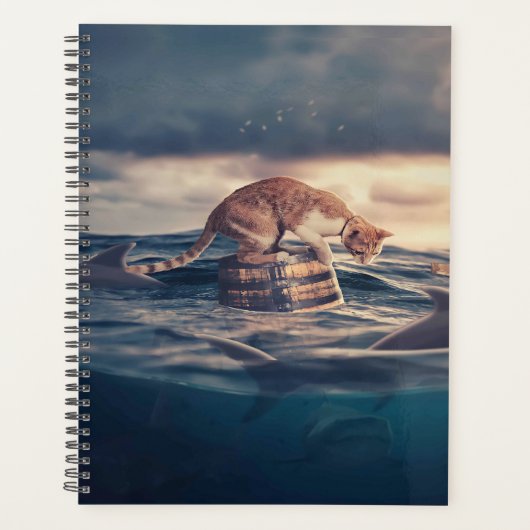 Kat Nap Droom of Nachtmerrie Planner (Voorkant)