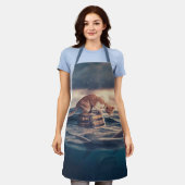 Kat Nap Droom of Nachtmerrie Schort (Gedragen)