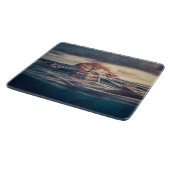 Kat Nap Droom of Nachtmerrie Snijplank (Hoek)