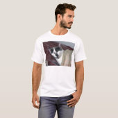 Kat Napping T-shirt (Voorkant volledig)