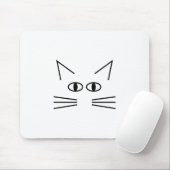 Kat neb contour muismat (Met muis)