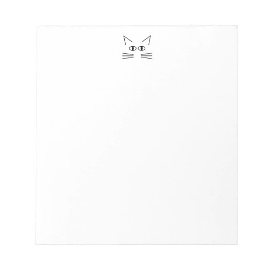 Kat neb contour notitieblok (Voorkant)