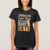 Kat niet zoals veel katten t-shirt (Voorkant)