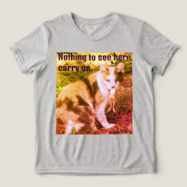 Kat niets te zien hier Tri-Blend shirt