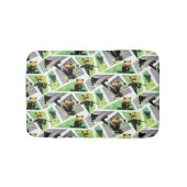 Kat Noir & Plagpatroon Badmat (Voorkant)