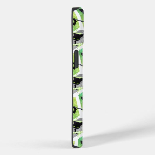 Kat Noir & Plagpatroon Case-Mate iPhone Case (Achterkant / Rechts)