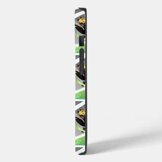 Kat Noir & Plagpatroon Case-Mate iPhone Case (Achterkant / Links)