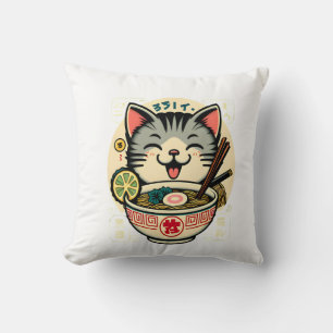 Kat Noodle Japanse Anime ga Kawaii Kat Kussen