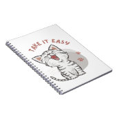 kat notebook notitieboek (Rechterzijde)
