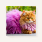 Kat notebook voor kattenliefhebber notitieboek (Voorkant)
