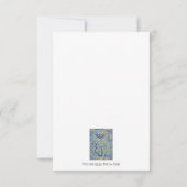 Kat-notecard Bedankkaart (Achterkant)