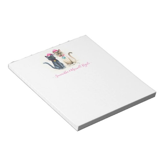 Kat Notitieblokken Kerstcadeaus (Schuin)