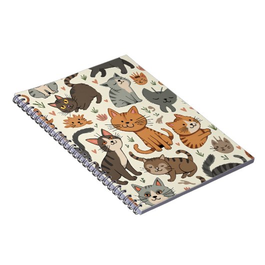 Kat Notitieboek (Rechterzijde)